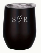 Load image into Gallery viewer, Engraved Wedding Insulated Wine Tumblers