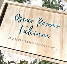 Load image into Gallery viewer, Keepsake Box - Newborn