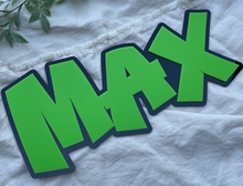 Load image into Gallery viewer, Kids Name Sign - Double Layer