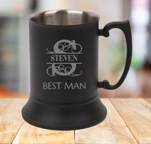 Load image into Gallery viewer, Beer Mug (Matte Black) - Wedding