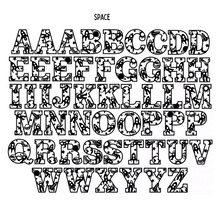 Load image into Gallery viewer, Space Themed Letters