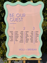Load image into Gallery viewer, Seating Chart - Be Our Guest