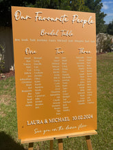 Load image into Gallery viewer, Seating Chart - Our Favourite People