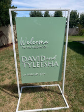 Load image into Gallery viewer, Welcome Sign - Welcome To The Wedding Of