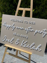Load image into Gallery viewer, Welcome Sign - Happily Every After Party