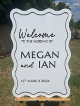 Load image into Gallery viewer, Welcome Sign - Welcome To The Wedding Of