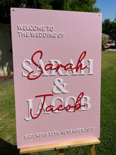 Load image into Gallery viewer, Welcome Sign - Sarah