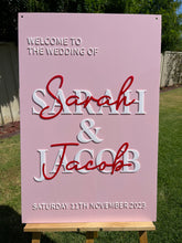 Load image into Gallery viewer, Welcome Sign - Sarah