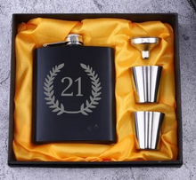 Load image into Gallery viewer, Whisky Flask Birthday Set