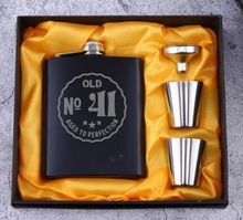 Load image into Gallery viewer, Whisky Flask Birthday Set