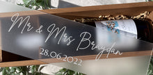 Load image into Gallery viewer, Wine Wedding Gift Box