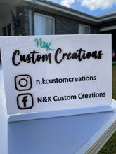 Load image into Gallery viewer, Social Media Sign