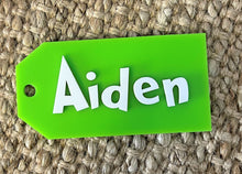 Load image into Gallery viewer, Christmas Present Name Tags - GRINCH