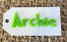Load image into Gallery viewer, Christmas Present Name Tags - GRINCH