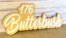 Load image into Gallery viewer, House Number & Street Sign