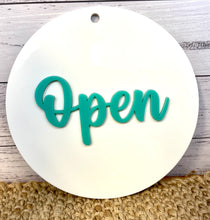 Load image into Gallery viewer, Open/Closed Sign