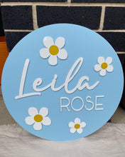 Load image into Gallery viewer, Kids Name Sign - Daisy