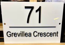 Load image into Gallery viewer, House Number & Street Sign