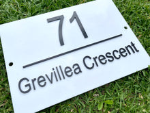 Load image into Gallery viewer, House Number & Street Sign
