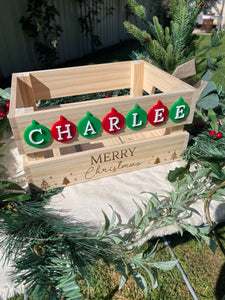 Christmas Crates - Personalised