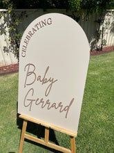 Load image into Gallery viewer, Baby Shower Sign - Celebrating
