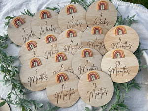 Newborn Milestone Disk Set