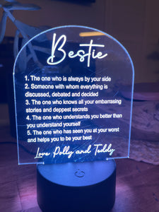 Quote Night Lights