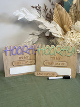 Load image into Gallery viewer, First/Last Day Mini School Board | Hooray
