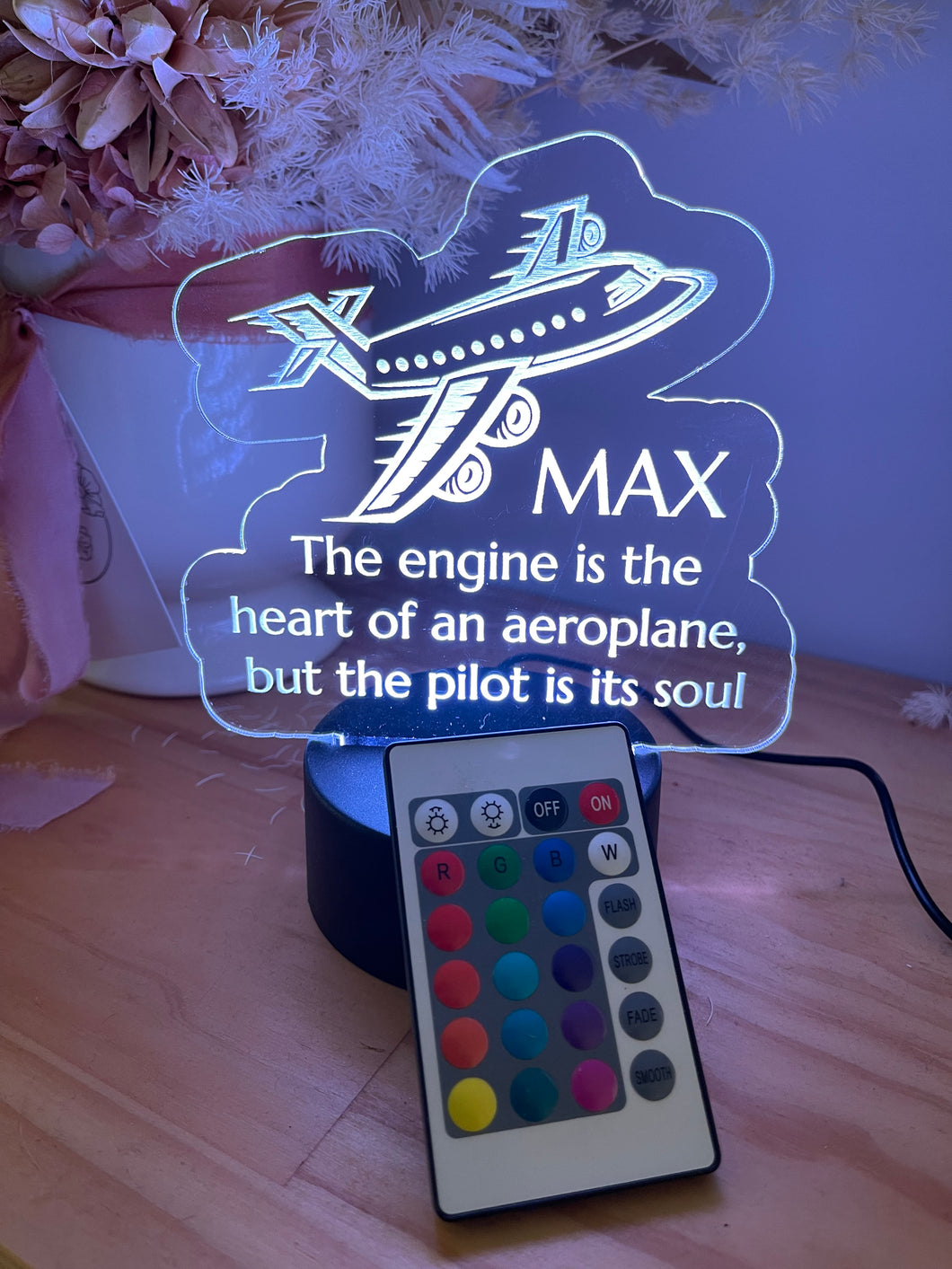 Kids Night Light - Aeroplane