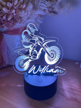Load image into Gallery viewer, Kids Night Light - Motorbike
