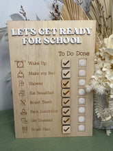 Load image into Gallery viewer, Let's Get Ready For School Checklist
