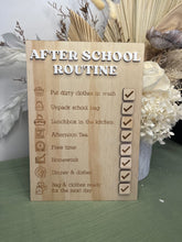 Load image into Gallery viewer, After School Routine Checklist
