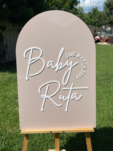 Baby Shower Sign - Baby