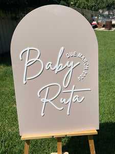 Baby Shower Sign - Baby
