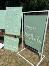 Load image into Gallery viewer, Welcome Sign - Welcome To The Wedding Of
