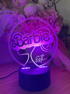 Kids Night Light - Barbie