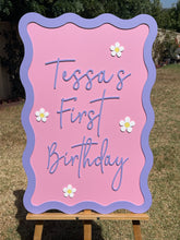 Load image into Gallery viewer, Birthday Party Sign - Tessa
