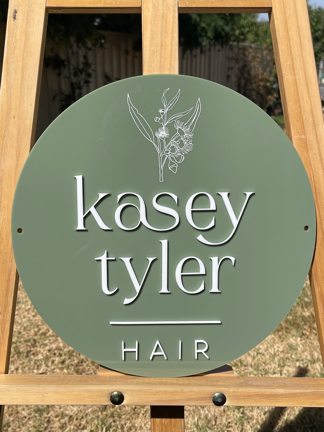Business Sign - Round