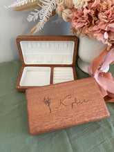 Load image into Gallery viewer, Personalised Jewellery Box
