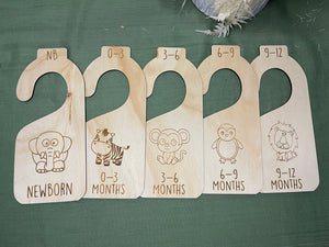 Newborn Wardrobe Clothes Dividers