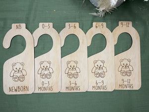 Newborn Wardrobe Clothes Dividers