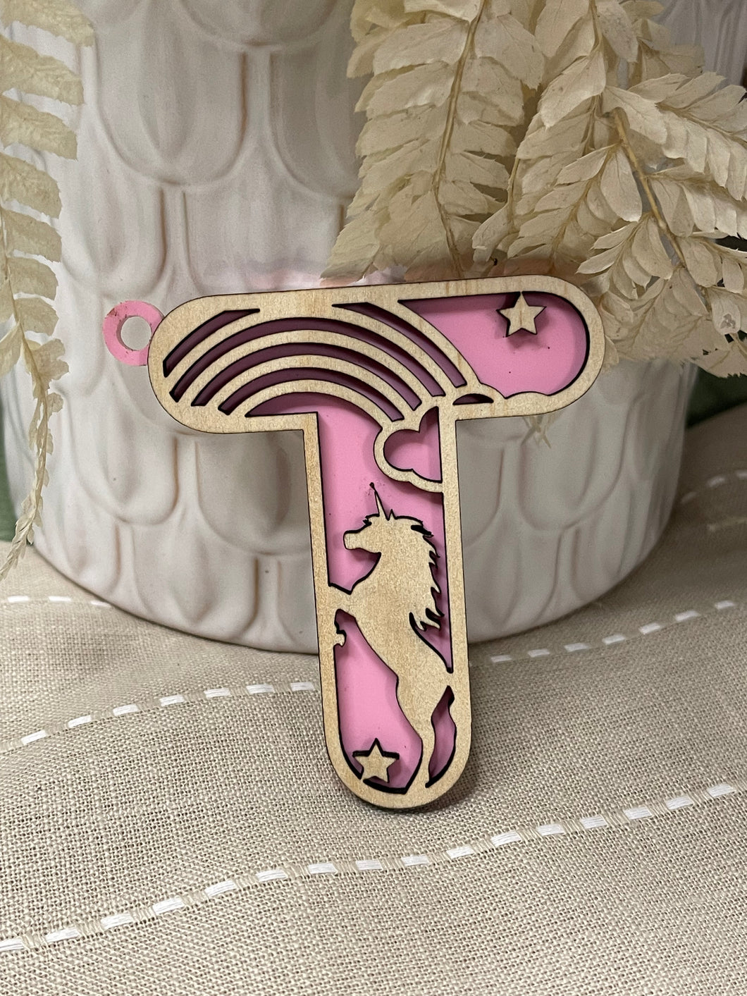 Unicorn Themed Letters