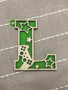 Gamer Themed Letters