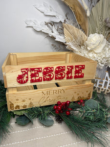 Christmas Crates - Personalised