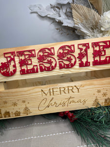 Christmas Crates - Personalised