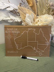 Educational Learning Board - Map of Australia