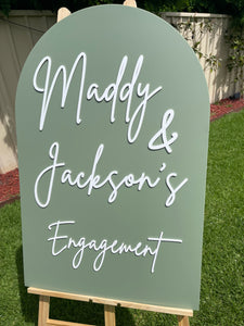 Engagement Party Sign - Maddy