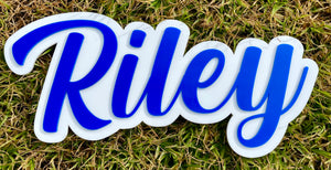 Kids Name Sign - Double Layer