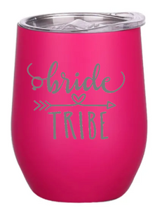 Engraved Hens Insulated Wine Tumblers