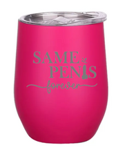 Load image into Gallery viewer, Engraved Hens Insulated Wine Tumblers
